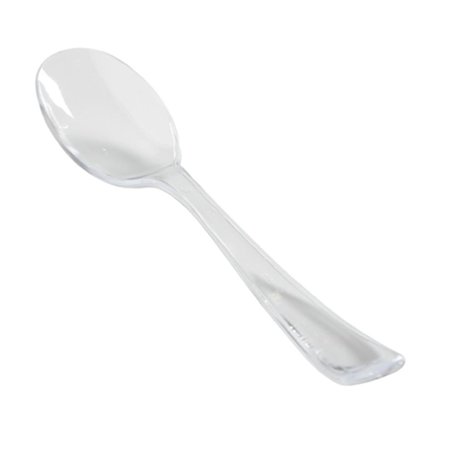 FINELINE SETTINGS Clear Extra Heavy Duty Serving Spoon 3322-CL